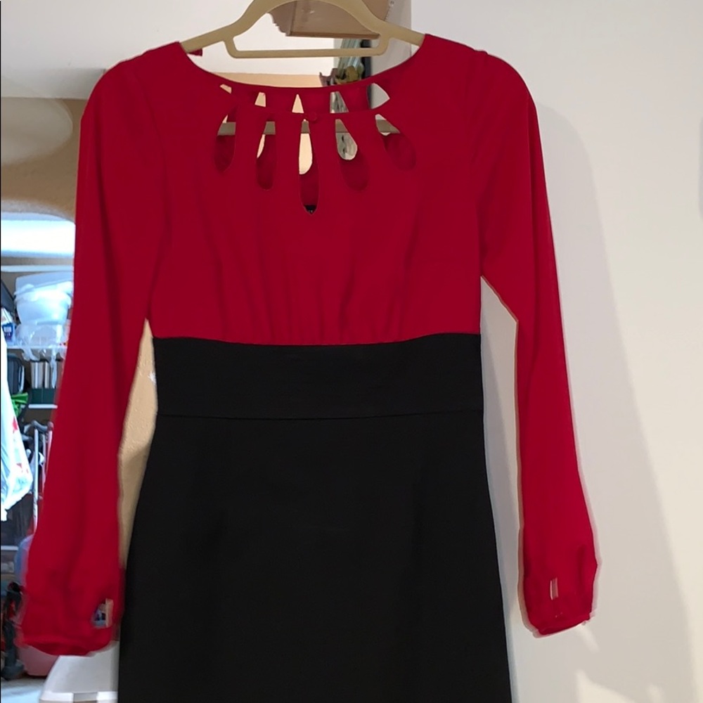 WHBM tea length dress.